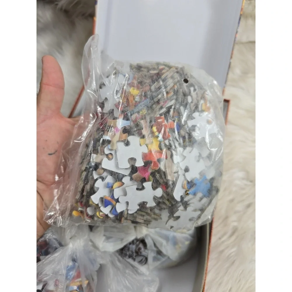 Rare Disney Mickey History (3 In 1) 900 Piece Jigsaw Puzzle COMPLETE Chinese